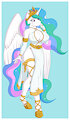 Princess Celestia's dress design