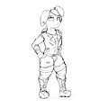 Punk Bunny WIP by NomDash