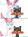Sylveon & Litten