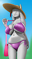 Toriel's swimsuit~ by creatiffy