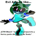 Evil Blazamy be like...