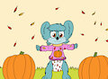 Roxie's Autumn Sweater (@KittyPoof2 N RitaTheWoodpecker)
