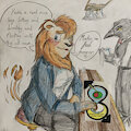 Sandylion Barfly by OrangeChrysanthemum