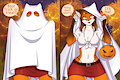 Cute ghost by WereFox