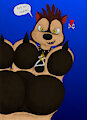 Wilbur's little paw toy