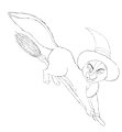 halloween skunk by sqrl