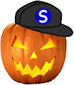 Jack O Lantern wearing the Mr.S snapback