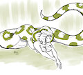 Inktober day 30 - Slither