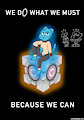 Gumball and the companion cube