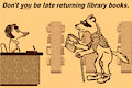 Notice in the School Library
