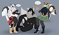 Silvermane Halloween by specterHSC