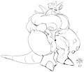 Inktober 25: Buddy! (Alt) by RiR