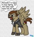 Left 4 Ponies Francis by Muno
