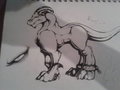 Feral dragon practice by PN09