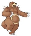 Ursaring doodle by Krone