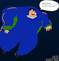 Danny Jones wearing Inflated Racing Suit by zacharyinkbunny1999