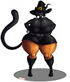 Witch Cat! by littledredre