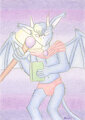 Deleus Colored Pencil Practice 1 by Nekomarunosuke