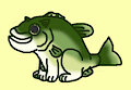Dog fish black bass