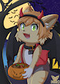 YCH Commission - Trick or Treat