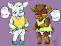 Potty Twins -By AshleyFoxKit-