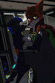 Eco and masked dancer