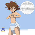 Her evil laugh as snaps pictures is NOT making him feel better by yamijoeysdog