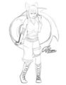 Vivi Fighting Pose by viviboi9