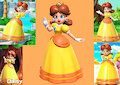 Mario Party Superstars - Daisy by RubberLappy