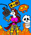 cyber gamer- Kelly by ked82