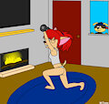 Cherry Working Out