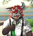 Shukuyuuシュクユウ from tokyo afterschool summoners by maysnowos