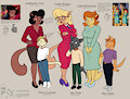 Swat Kats OCs Reference Sheet by Writefag