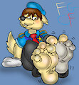 Waffle toes by TheRedSkunk