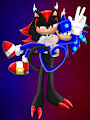 Sonadow Au by BlackArmsWerehogShadow