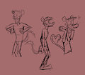 Lanky Possum Guy by Domidark