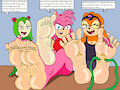 Teasing the boys