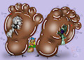 Jelly Footpaw fun