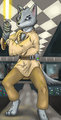 Jedi Master Wolf by aragornwolf1