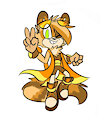 Male Reese's puffs lemur Adoptable by Jester45