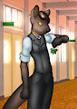 Gift Art: Vesmir Looking Dapper