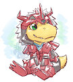 Blitzgreymon Hoodie by FleurDeLynx