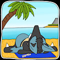 Lucario Vacation time ^^