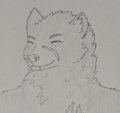 Happy werefloof boi