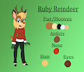 Ruby Reindeer Reference Sheet