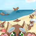 Day 21-Eevee Day by princessdarcy