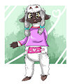 A Sheep Hello -By PlatinaSena-