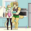 Kiss the cook by HardyBoy