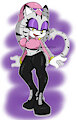 Polli the White Tiger - Strike a Pose (Comm) by Exidel