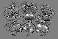 Silly Sketch - Caramella Girls